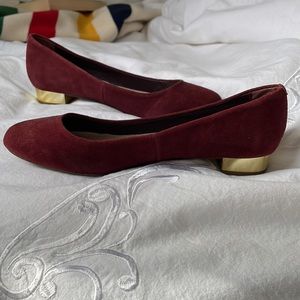Steve Madden Burgundy Flats
